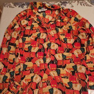 Vintage Jordan Button Up Blouse